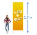 Żagiel reklamowy 2,7m Pro Midi