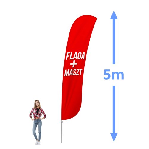 Winder flaga 5m