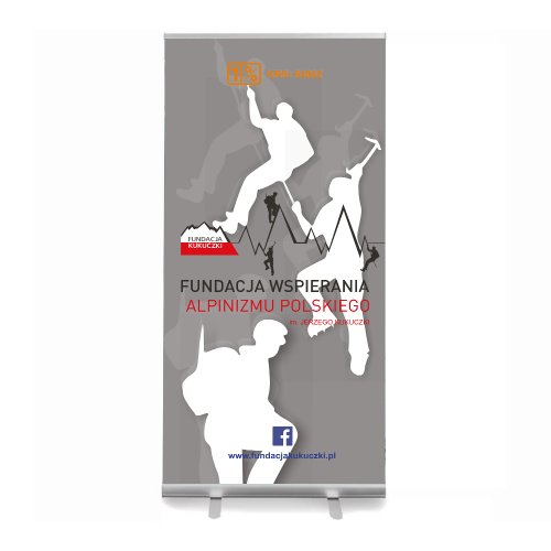 Roll-up na zamówienie Fundacji Wspierania Alpinizmu Polskiego