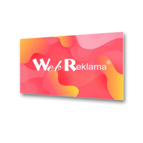 Tabliczka reklamowa PCV 5mm logo