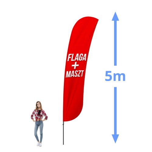 Winder flaga 5m