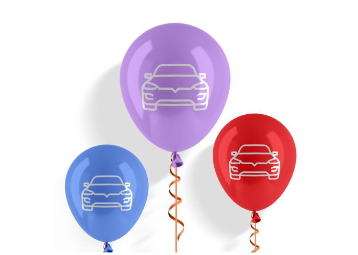 Balony błyszczące z Twoim logo