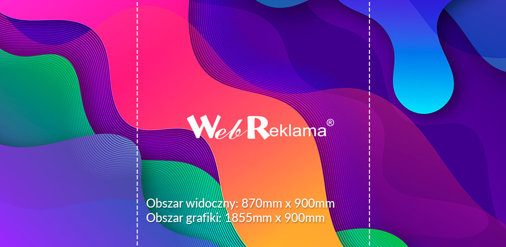 Obszar grafiki do zadruku - Trybunka P2